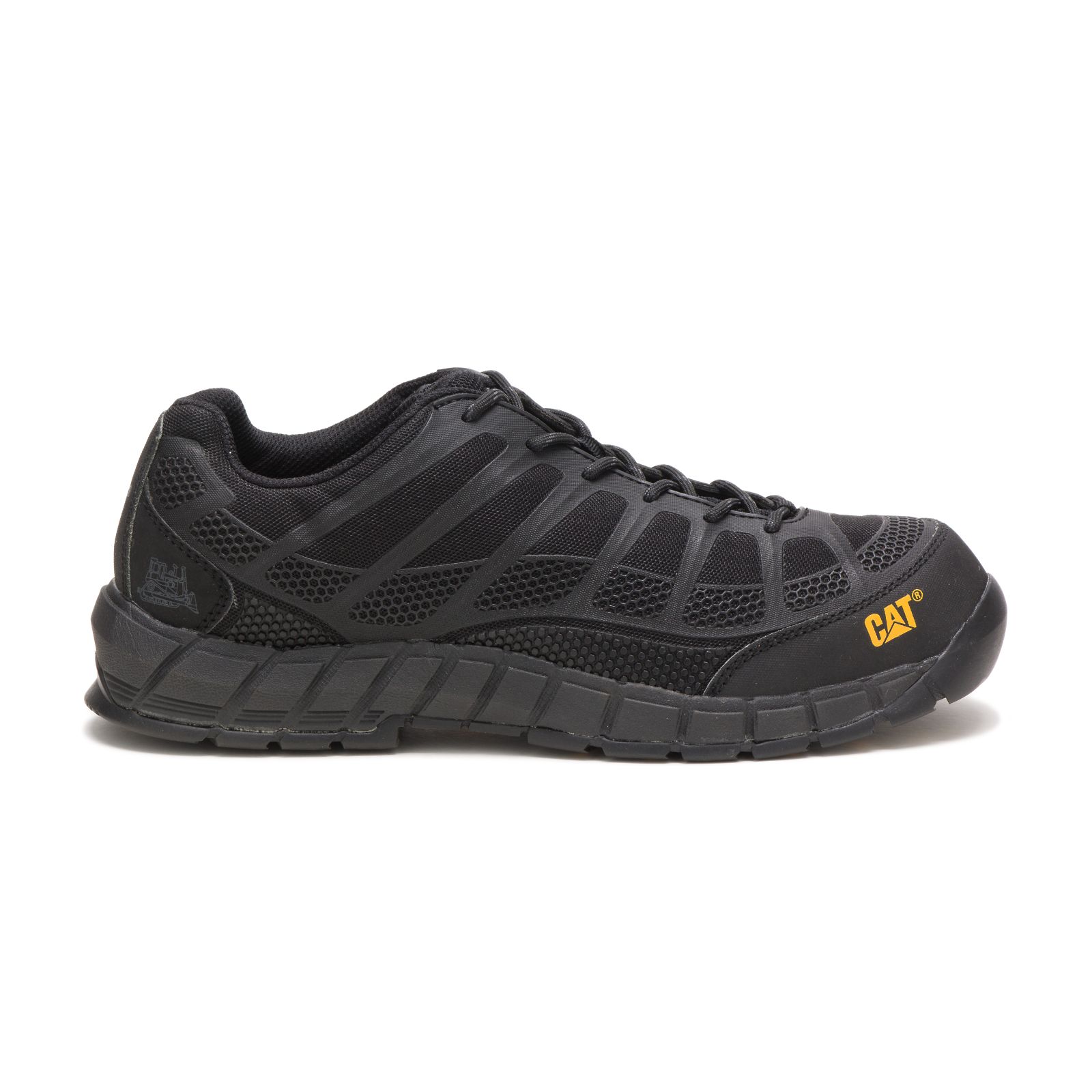 Caterpillar Shoes South Africa - Cat Men's Streamline Composite Toe Sneakers Black IH3051489